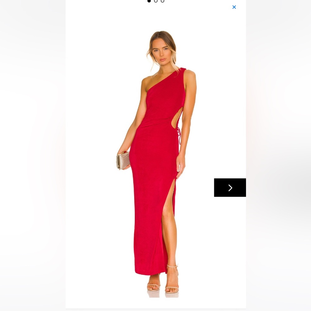 REVOLVE Victoria Cut Out Maxi Dress in Cherry Red
SUPERDOWN